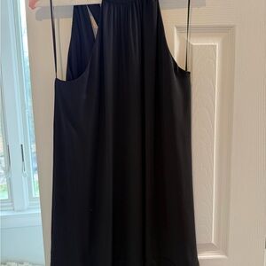 Krisa Black Sleeveless Dress